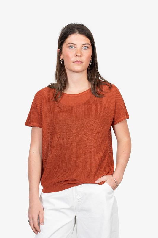 ANTLER - DRIFT TOP - ROSEWOOD