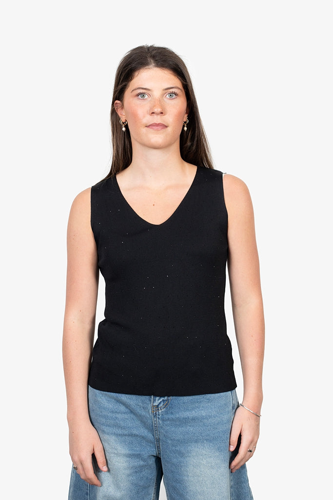 ANTLER - ICON TOP - BLACK