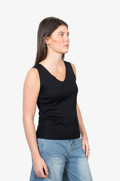 ANTLER - ICON TOP - BLACK