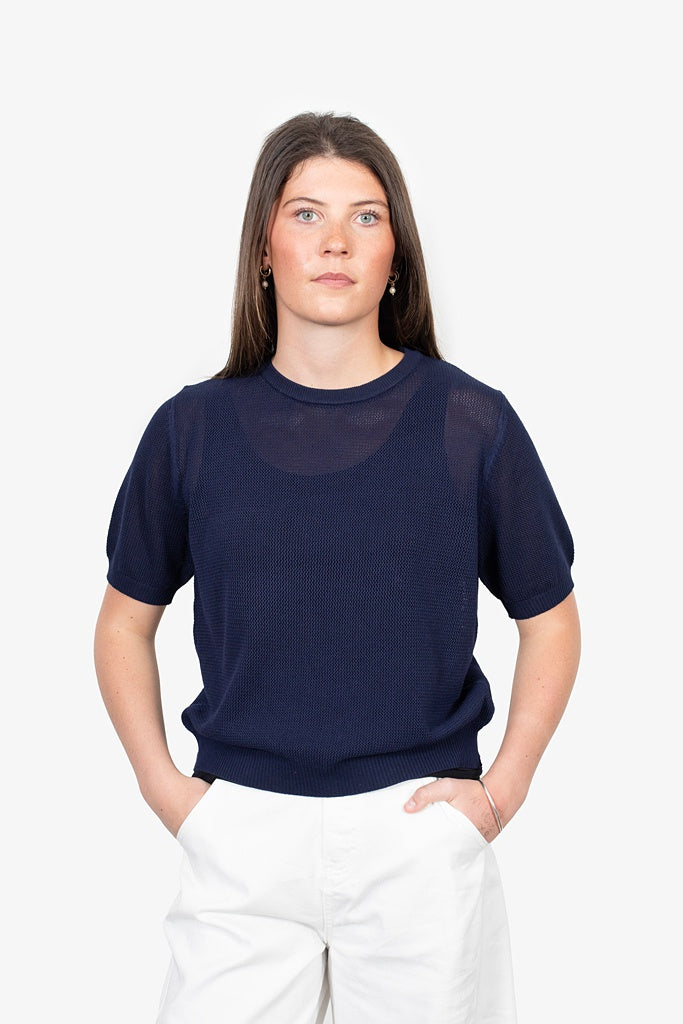ANTLER - MOOCH TOP - NAVY
