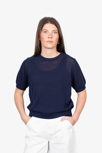 ANTLER - MOOCH TOP - NAVY