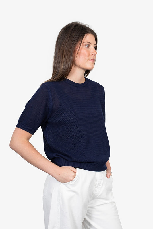 ANTLER - MOOCH TOP - NAVY