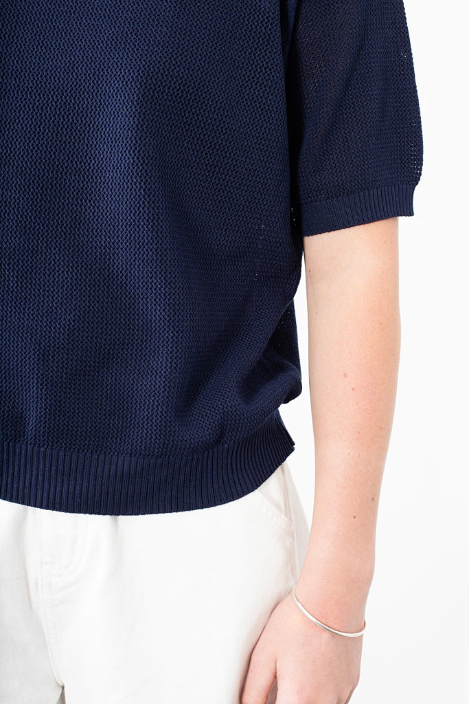 ANTLER - MOOCH TOP - NAVY