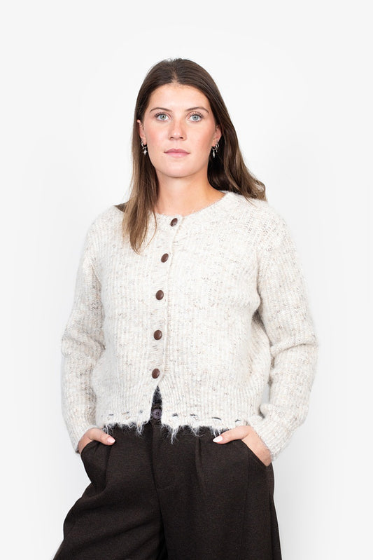 ANTLER FRANKIE CARDI - CREAM