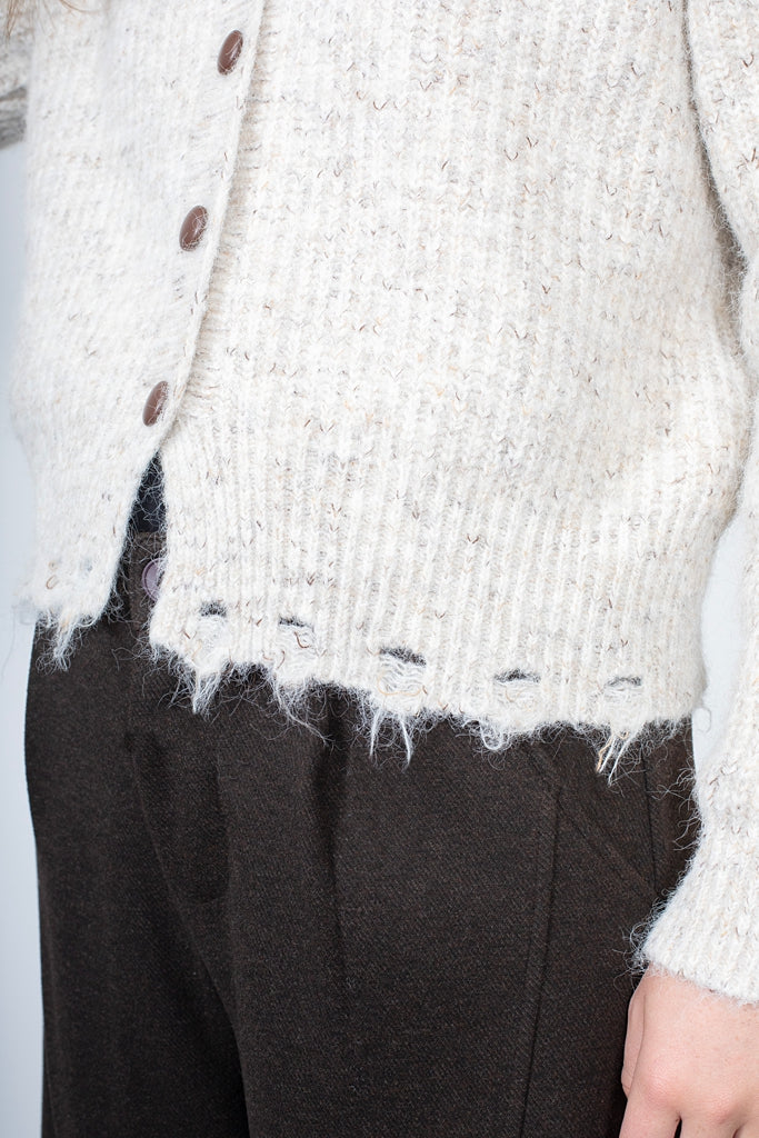 ANTLER FRANKIE CARDI - CREAM