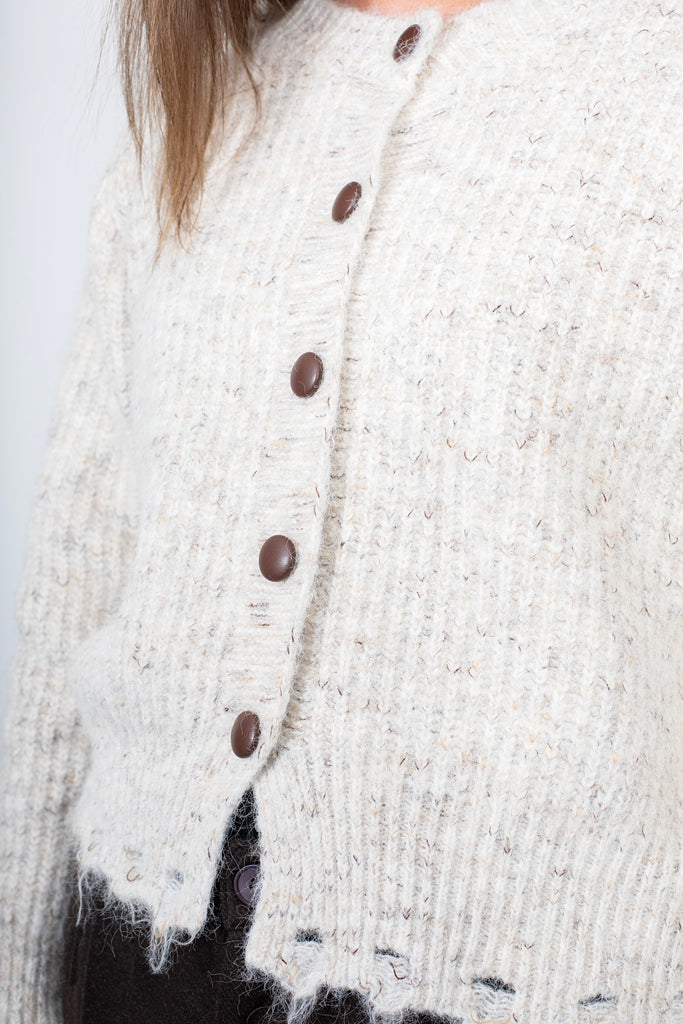 ANTLER FRANKIE CARDI - CREAM