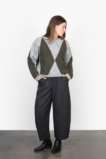 ANTLER HARLOW PANT - CHARCOAL