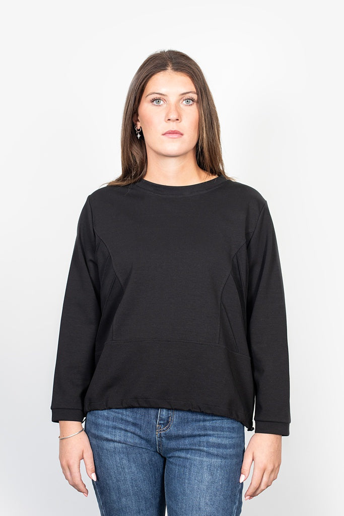 ANTLER STUDIO SWEATER - BLACK