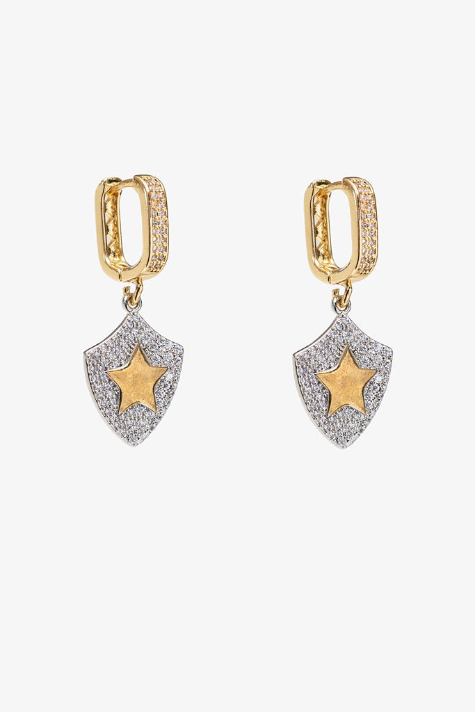 ANTLER TWILIGHT GUARD EARRING - GOLD