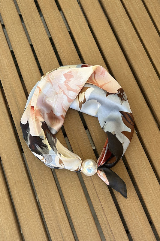 ANTLER PEARL NECK TIE - JARDIN