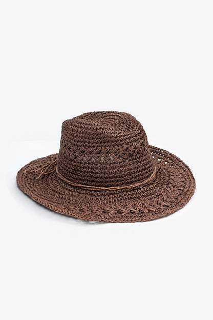 ANTLER CANYON FEDORA - BROWN