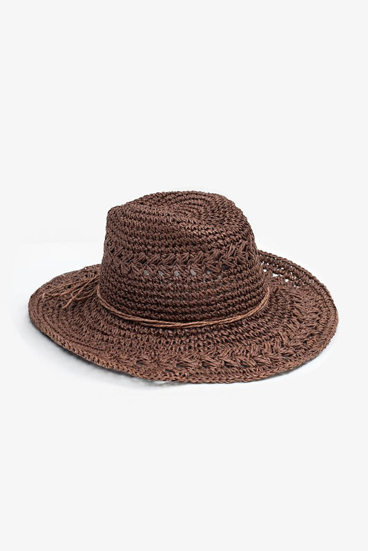 ANTLER CANYON FEDORA - BROWN