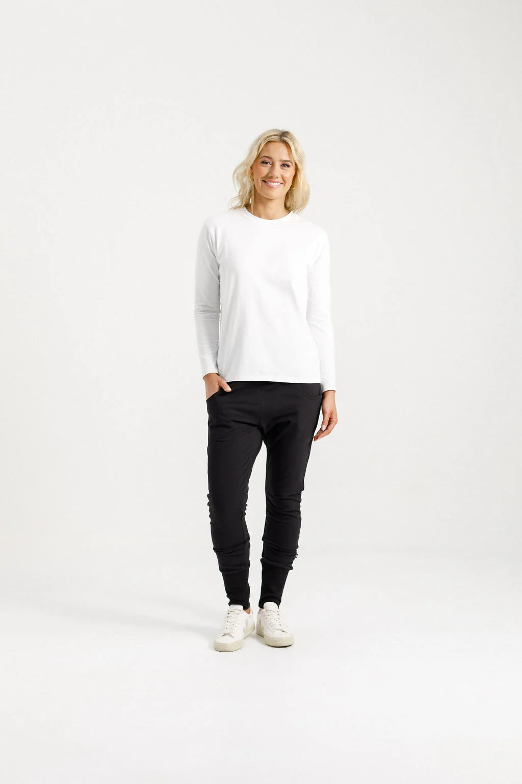 HOME-LEE APARTMENT PANTS - WINTER - BLACK/BLACK X OUTLINE