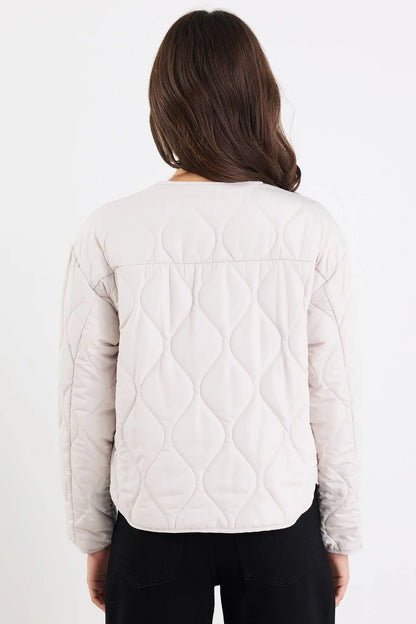 STORIES BE TOLD - APEX PUFFER JACKET - PUTTY