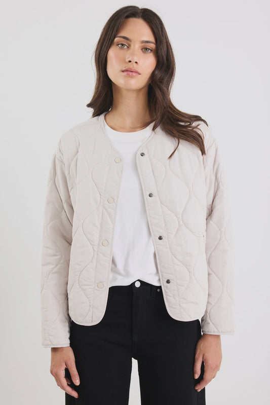 STORIES BE TOLD - APEX PUFFER JACKET - PUTTY