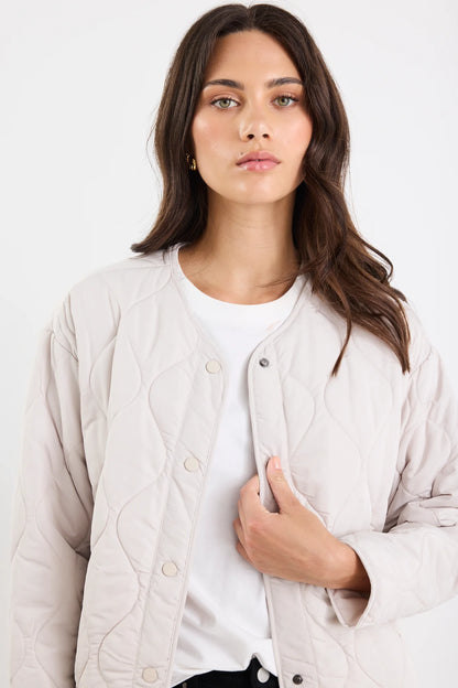 STORIES BE TOLD - APEX PUFFER JACKET - PUTTY