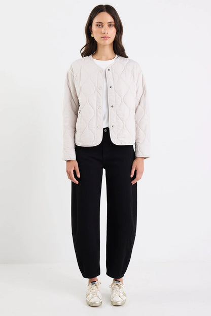 STORIES BE TOLD - APEX PUFFER JACKET - PUTTY