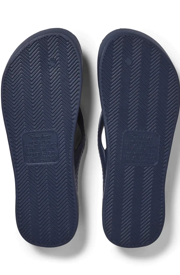 ARCHIES FOOTWEAR JANDALS - NAVY