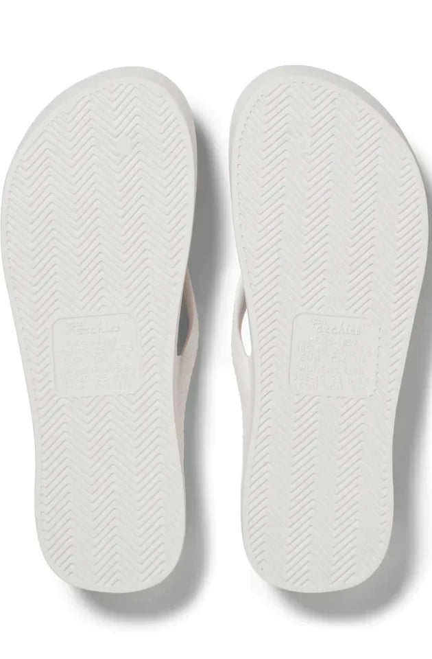 ARCHIES FOOTWEAR JANDALS - WHITE