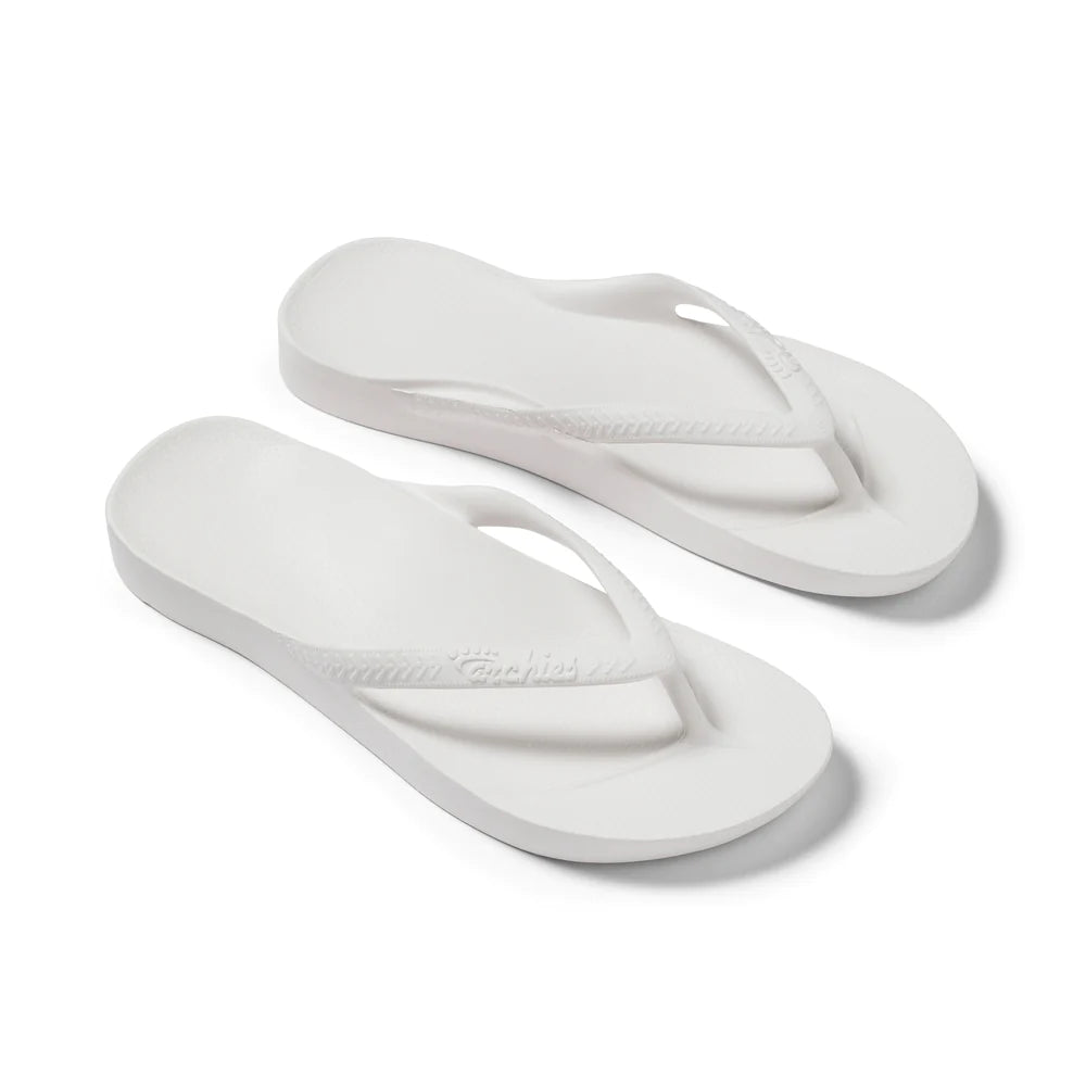 ARCHIES FOOTWEAR JANDALS - WHITE