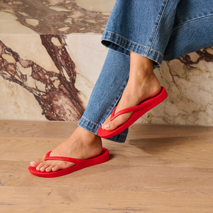 ARCHIES FOOTWEAR JANDALS - CHILLI RED