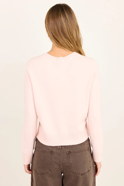 STORIES BE TOLD AUTOGRAPH CARDIGAN - BLUSH