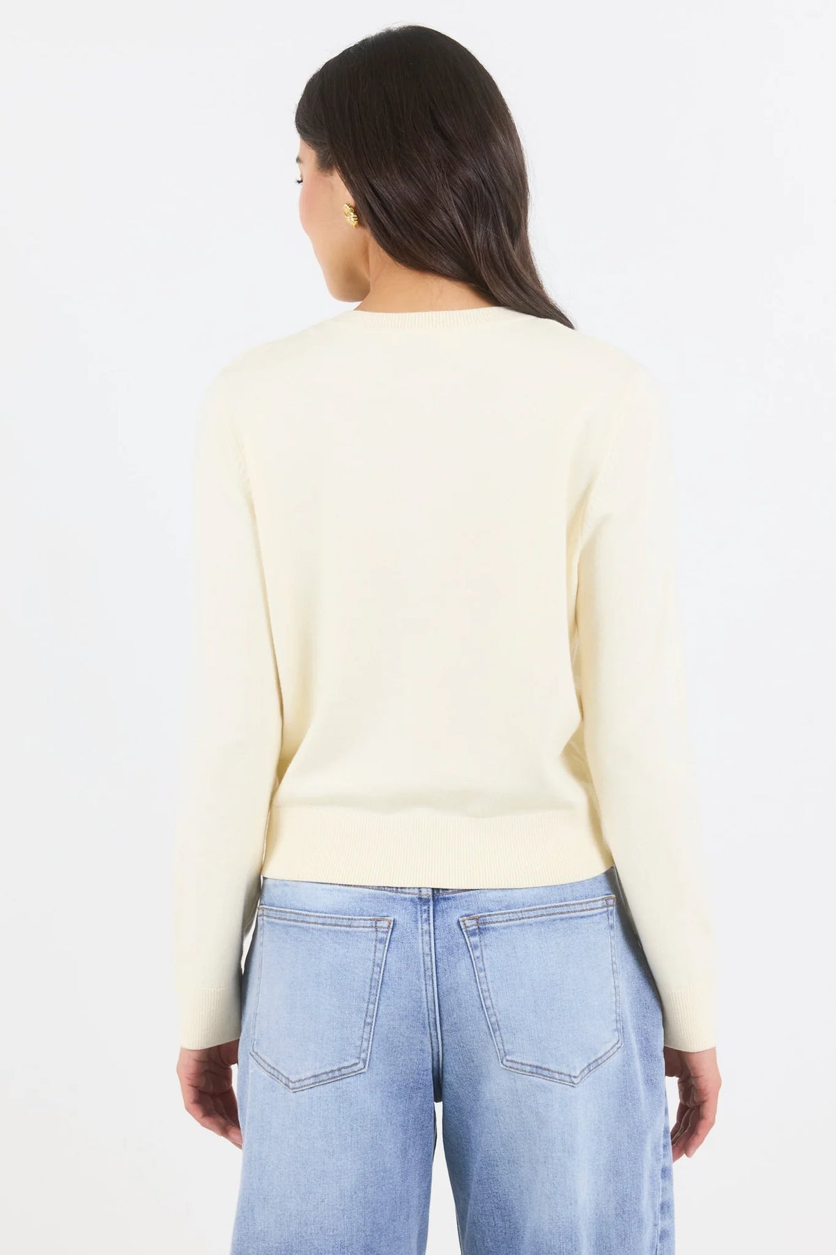 STORIES BE TOLD - AUTOGRAPH CARDIGAN - BUTTER