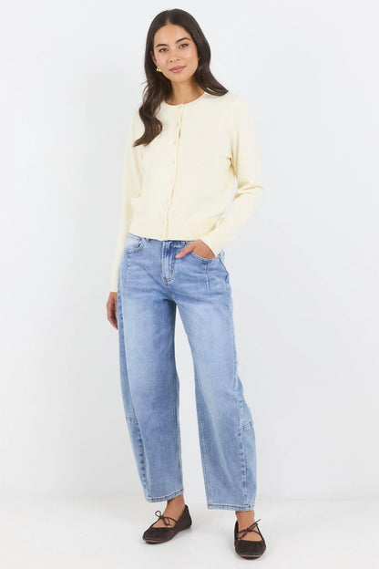 STORIES BE TOLD - AUTOGRAPH CARDIGAN - BUTTER