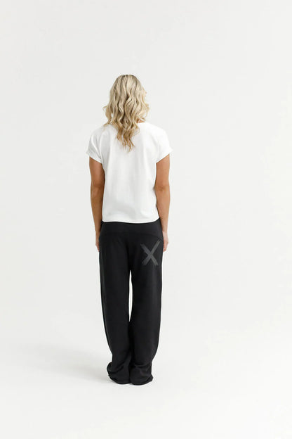HOME-LEE AVENUE PANTS - BLACK WITH MATTE BLACK X - HL266 BMX