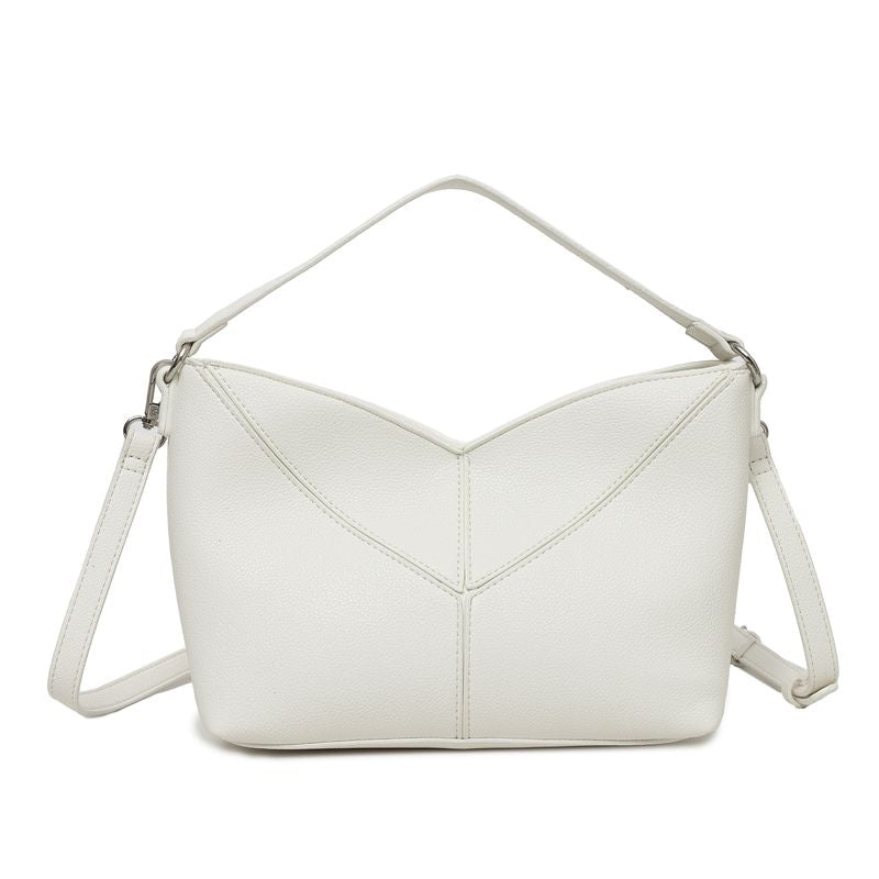 BLACK CAVIAR BAGS - BONNIE CROSSBODY - WHITE