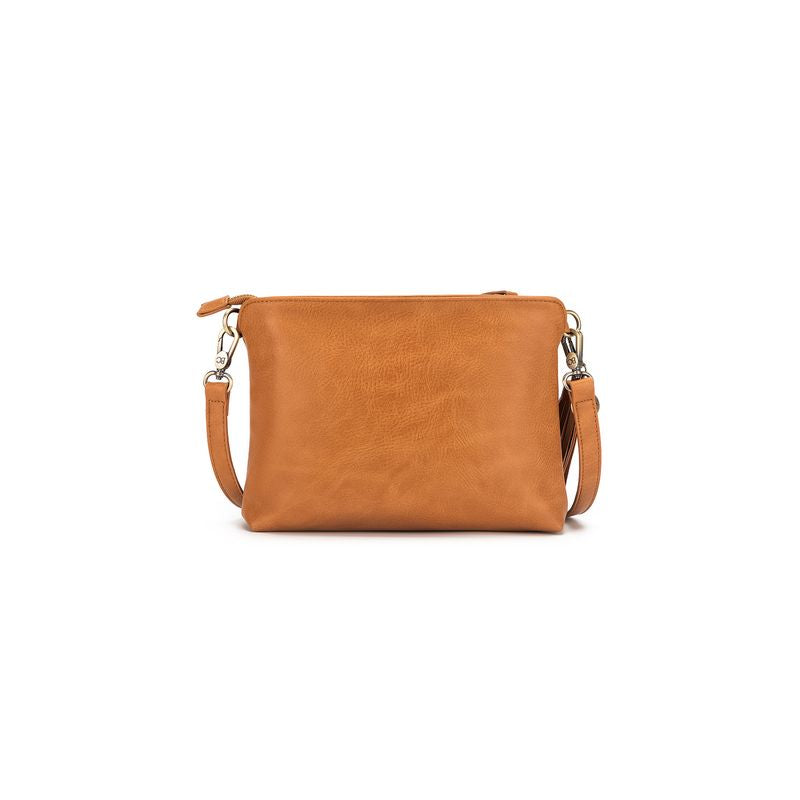 BLACK CAVIAR BAGS - CALLIE CROSSBODY - TAN