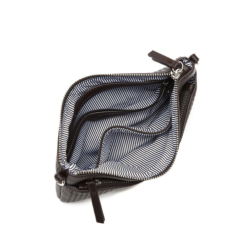 BLACK CAVIAR BAGS - MILLA CROSSBODY/CLUTCH - COCO