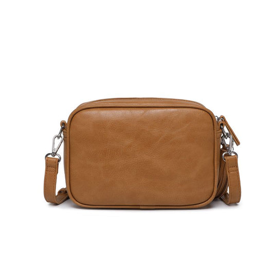 BLACK CAVIAR BAGS - INDIE CROSSBODY - TAN