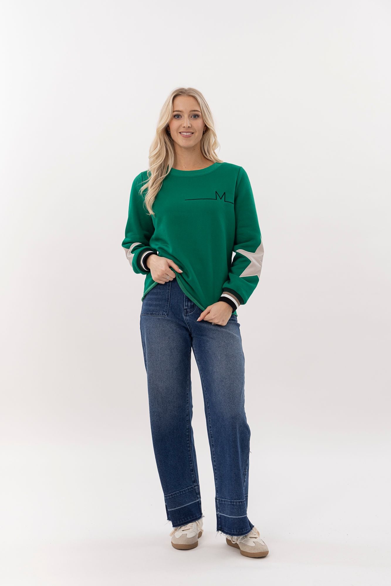 MI MOSO ALL STAR SWEAT - GREEN