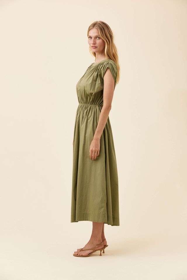 ISLE OF MINE ROSA REVERSIBLE MAXI DRESS - SAGE