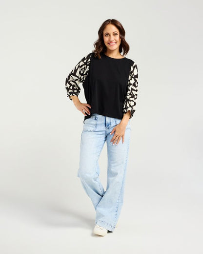 ZAFINA KIRA TOP - BOLD EDGE