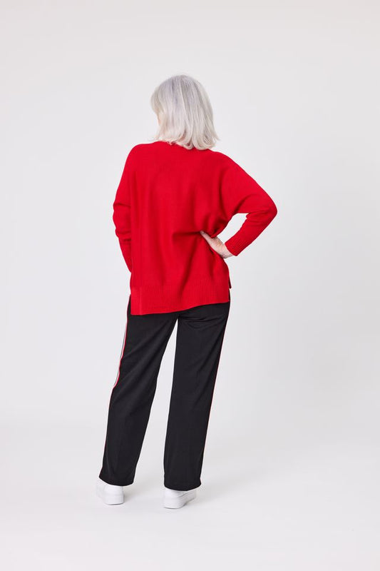 LEMON TREE DESIGN - FIONA KNIT - RED