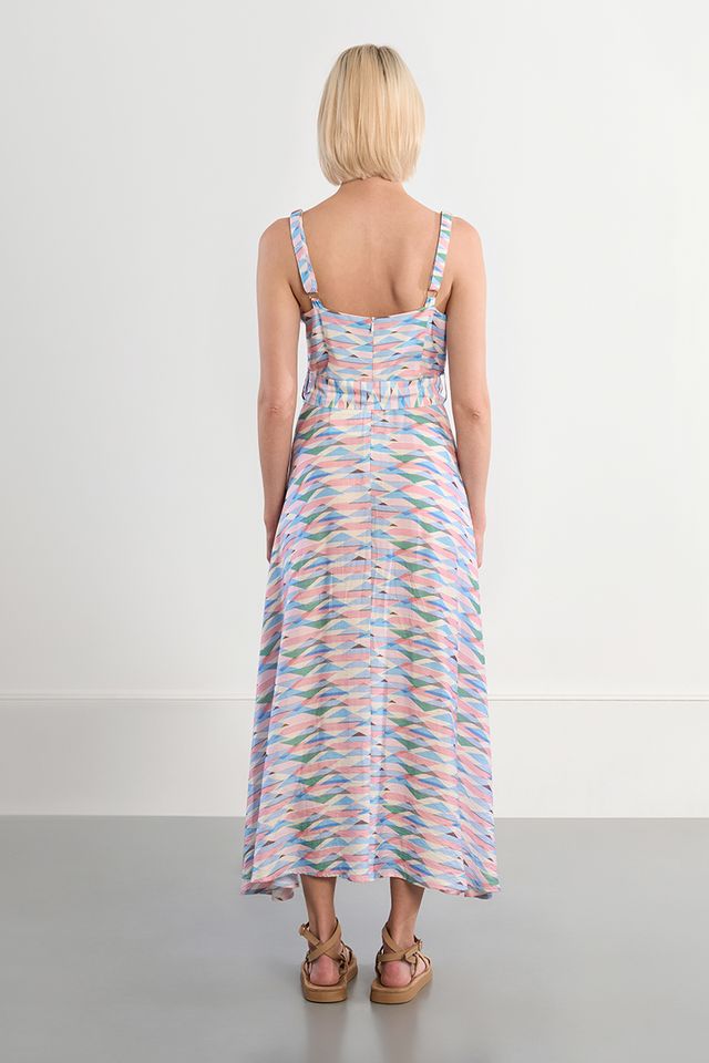 LILI SIDONIO WOVEN DRESS - MULTICO VAA