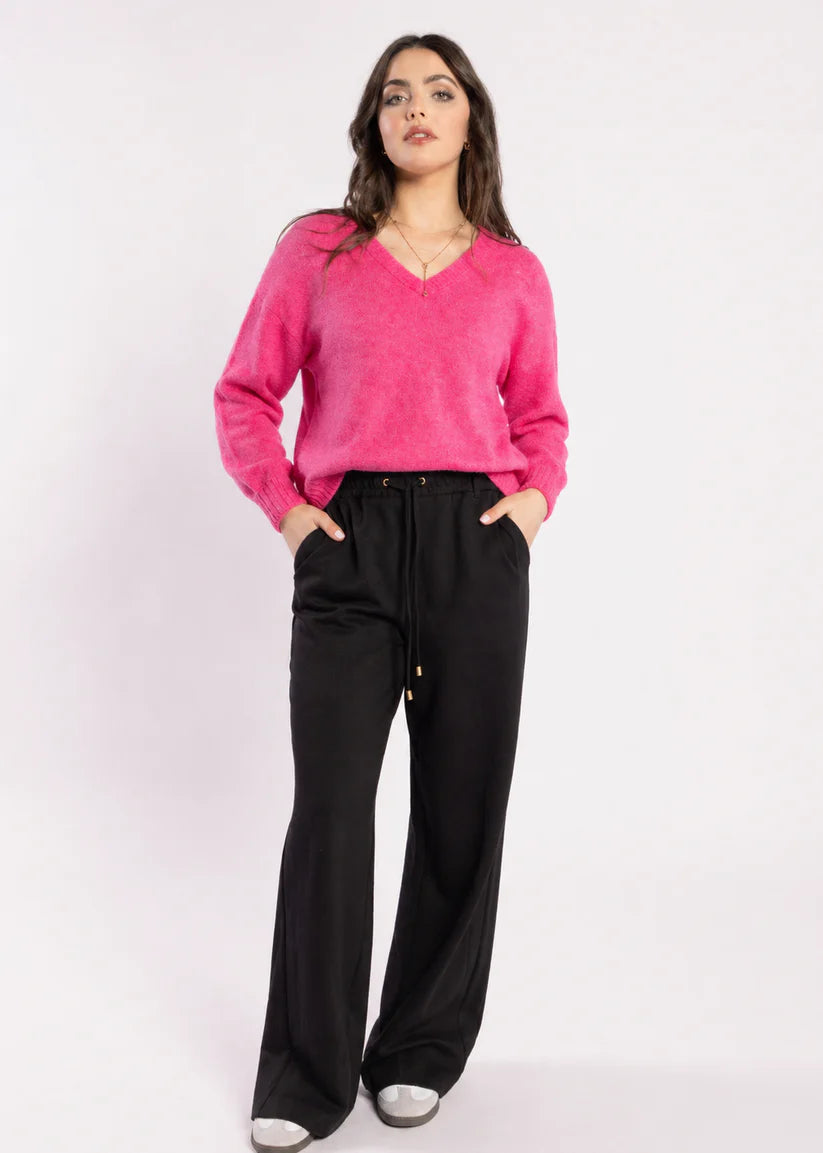 DRAMA THE LABEL ROSALIND JUMPER - CARNATION