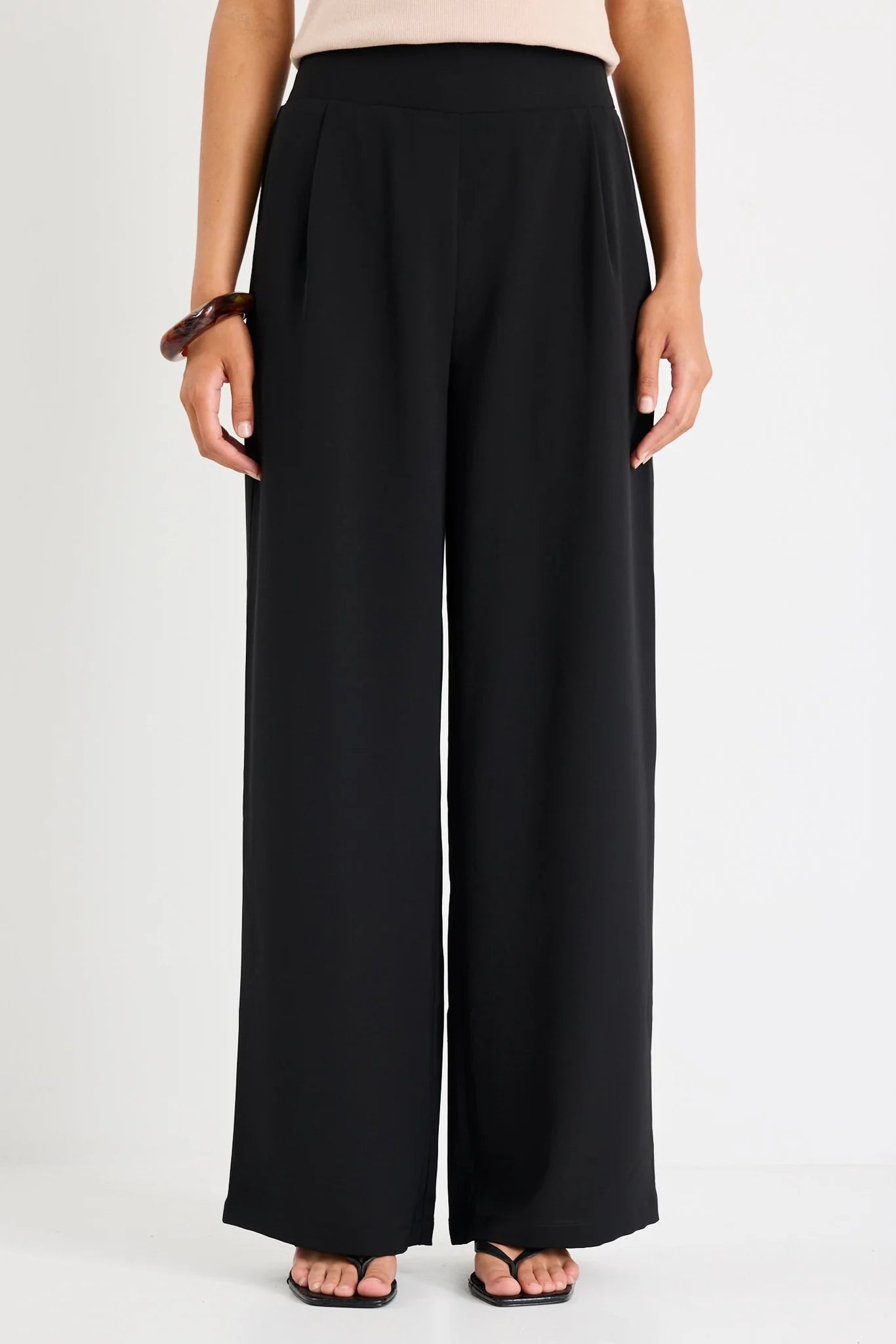 AMONG THE BRAVE -  GUARDIAN LINEN PANTS - BLACK