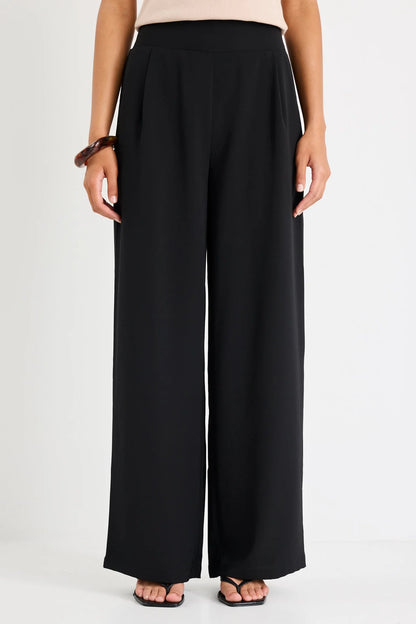 AMONG THE BRAVE -  GUARDIAN LINEN PANTS - BLACK