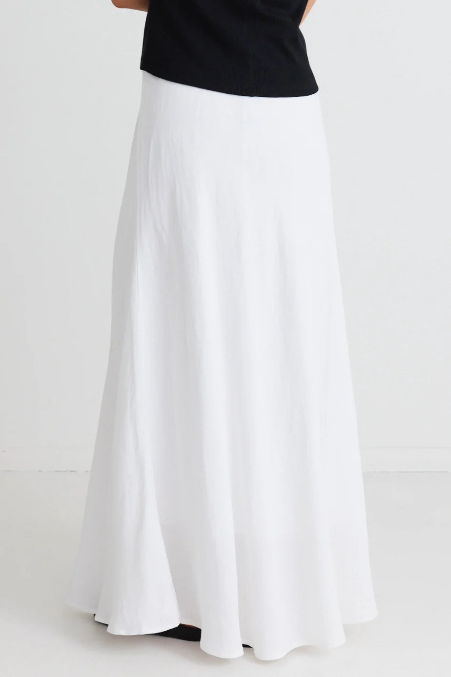 RE:UNION LAGOS MAXI SKIRT - WHITE