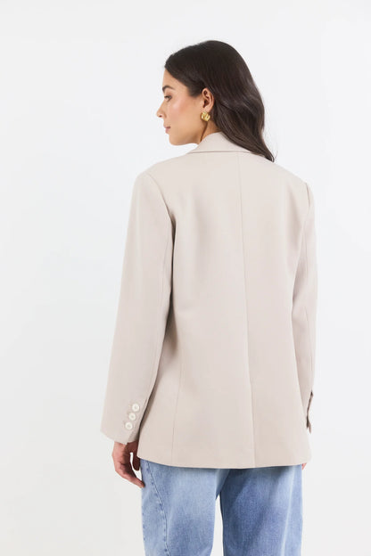 BY ROSA - CONFINE BLAZER - TAUPE
