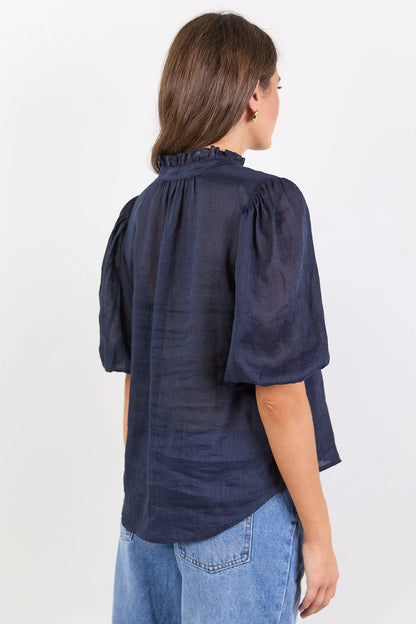 IVY & JACK CONTINUANCE SS TOP - NAVY