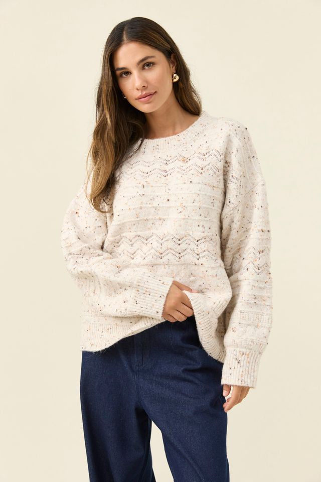 ISLE OF MINE - MCKENNA JUMPER - IVORY
