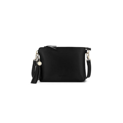 BLACK CAVIAR BAGS - CALLIE 3 CROSSBODY - BLACK