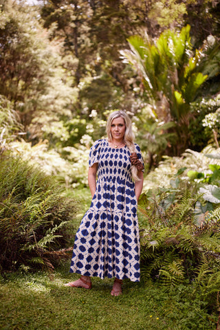 LIBERTINE THE LABEL - SIENNA DRESS - INDIGO