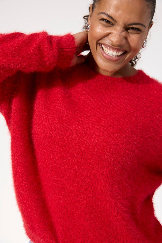 HAVEN HAKUBA JUMPER - RED