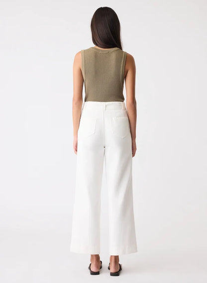 ESMAEE CAPILLA DENIM JEANS - IVORY
