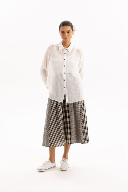 TWO BY TWO CATORI SHIRT - WHITE